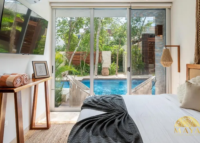 Nhoa 107A Lux 2Br Condo Pool Access In Aldea Zama