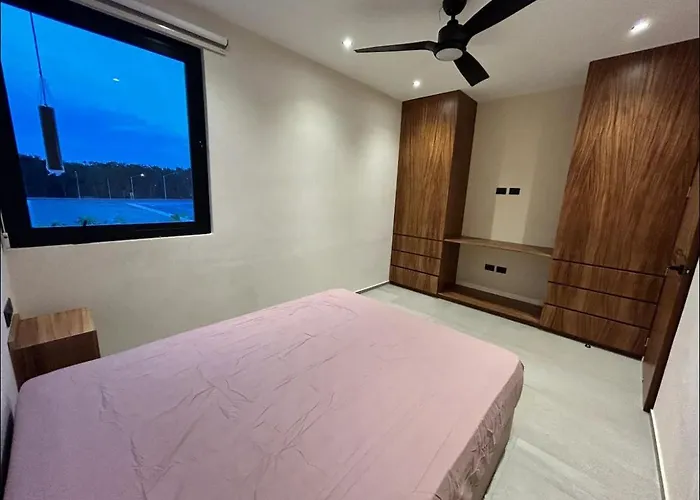 Depto#2 Lujoso Departamento En Tulum 1 Rec