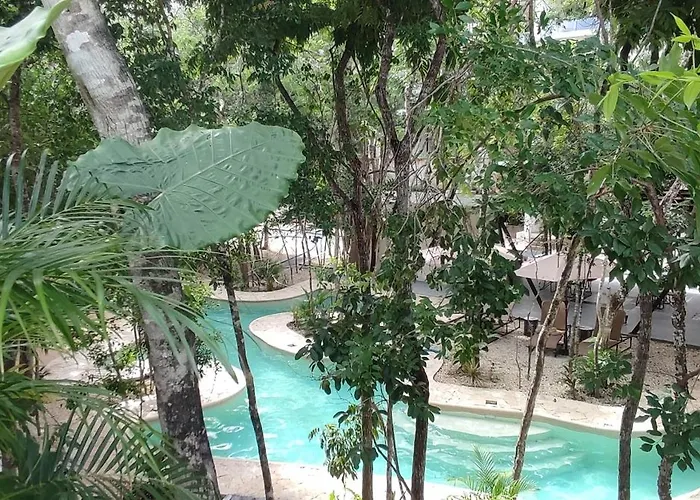 Region 15, Proche Plage Et Centre, Studio Au Coeur De La Jungle Avec Piscine, Gym, Mini Golf , Tamazcal, Coworking, Zone De Hamac