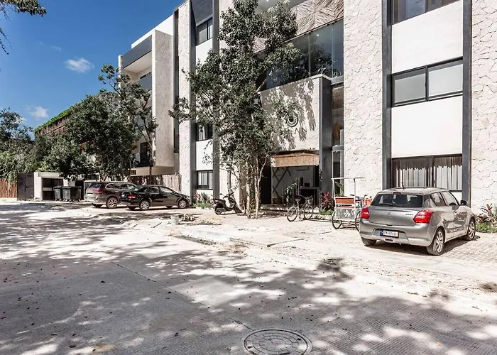 Moderno Departamento Ecochic En Aldea Zama Tulum