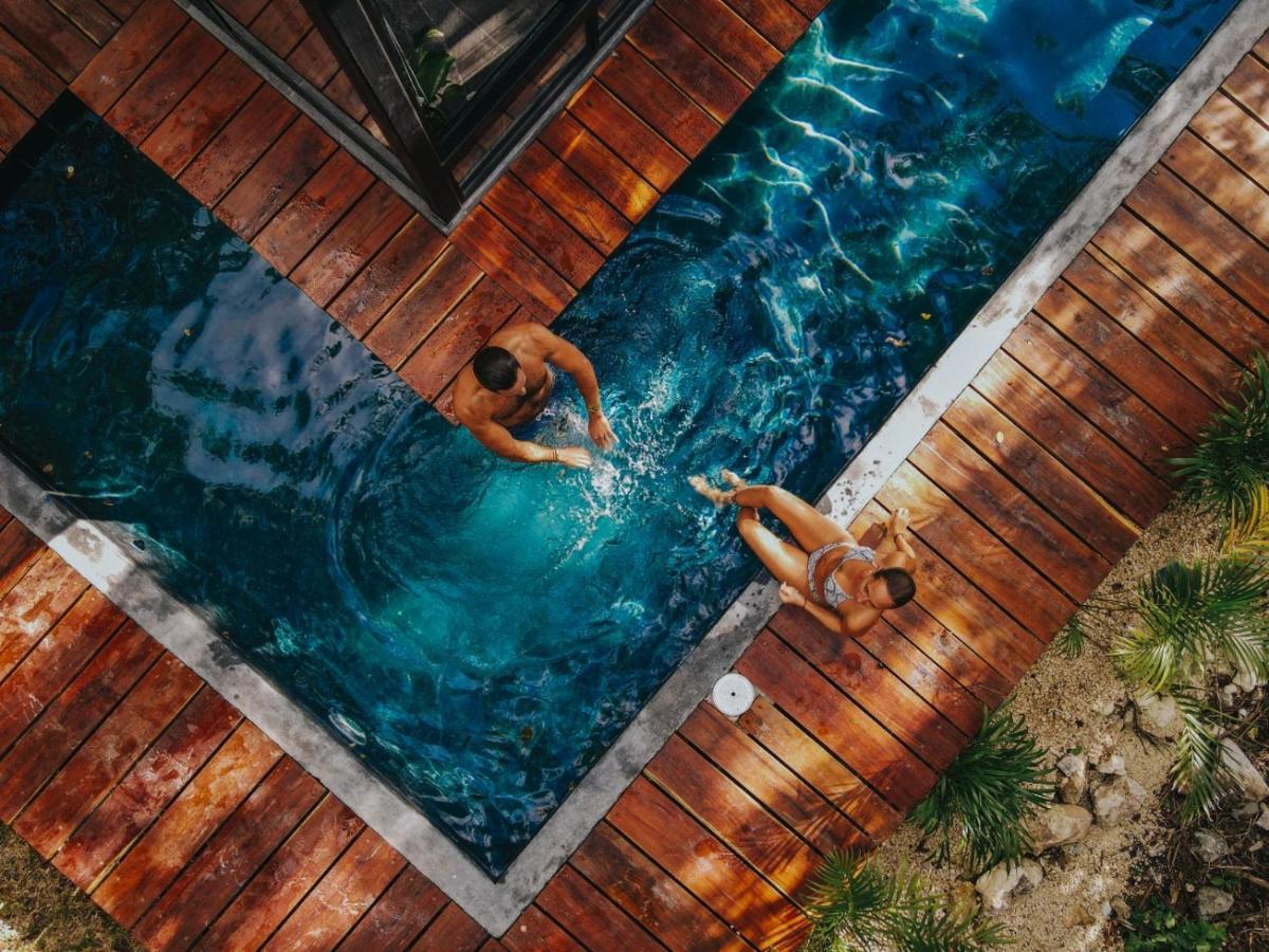 Tiny House En La Selva Con Cenote Natural Privado Villa