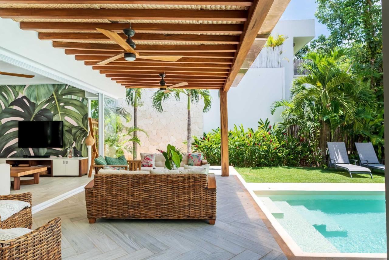 Ek'balam & Flamingo, Luxury Villas, Private Pool, Private Garden, Jacuzzi, 24h Security Tulum
