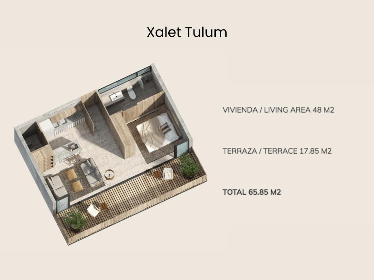 Private Cenote, Eco-friendly Design In Luxury - Xalet B201 Apartment Tulum