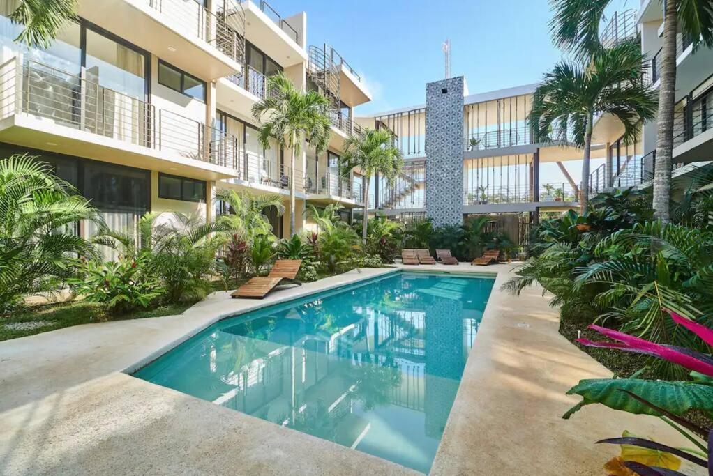 Apartment 201 Amena Close To Sea Cozy 1br 30mb Wifi & Gym Tulum