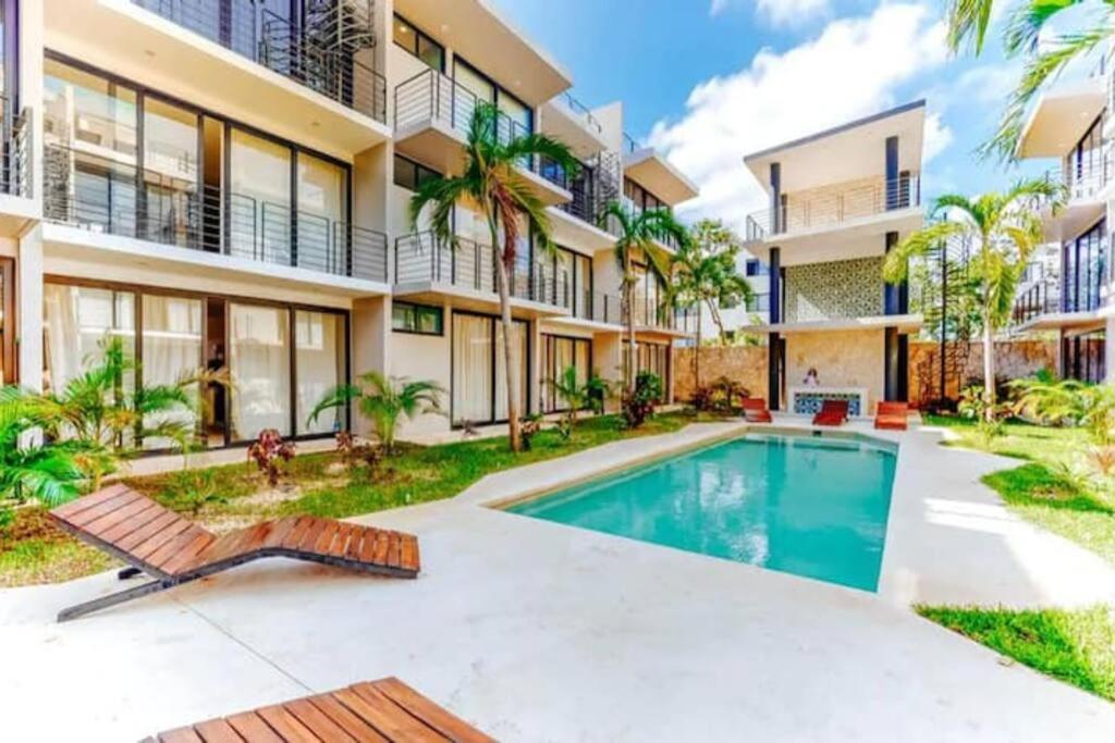 306 Amena 1br Penthouse W/ Gym & Private Pool/rooftop Tulum