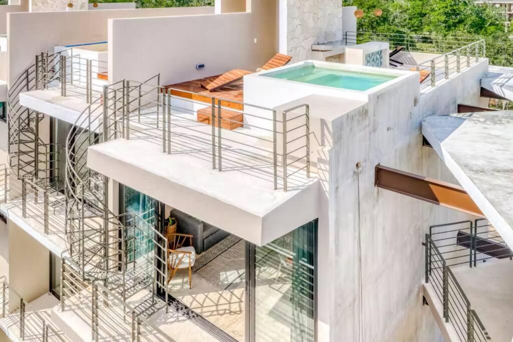 308 Amena Modern Penthouse W/gym And Private Pool&rooftop Apartamento Tulum