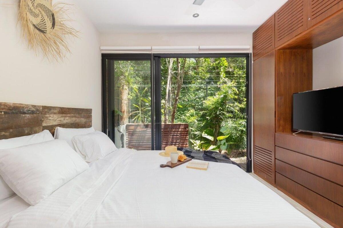 Tropical 1brm Private Pool Garden Tulumaldea/ Zama Apartment Tulum