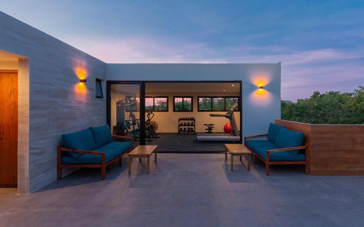 Apartment Tropical 1brm Private Pool Garden Tulumaldea/ Zama Tulum