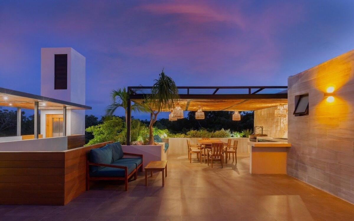 Apartment Tropical 1brm Private Pool Garden Tulumaldea/ Zama Tulum