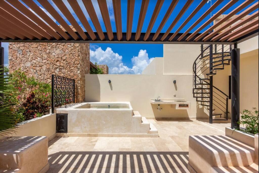 Apartment Chic Rooftop Ph, Private Pool, 1mi From The Tulum