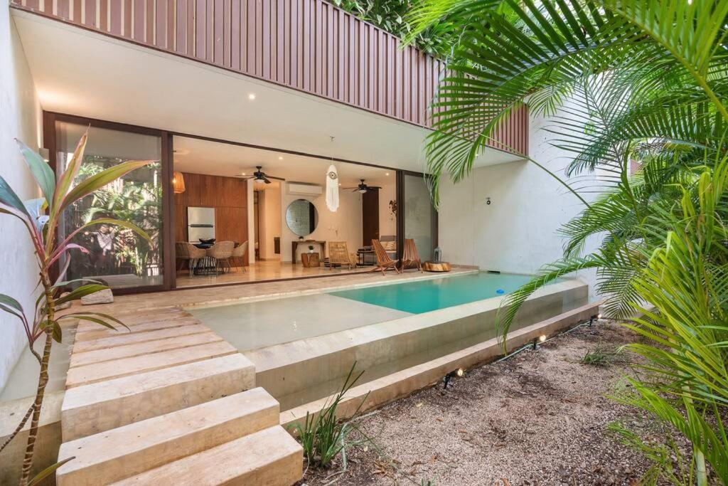 Bajocielo107 Lux 2br Priv Pool In Aldea Zama Apartamento