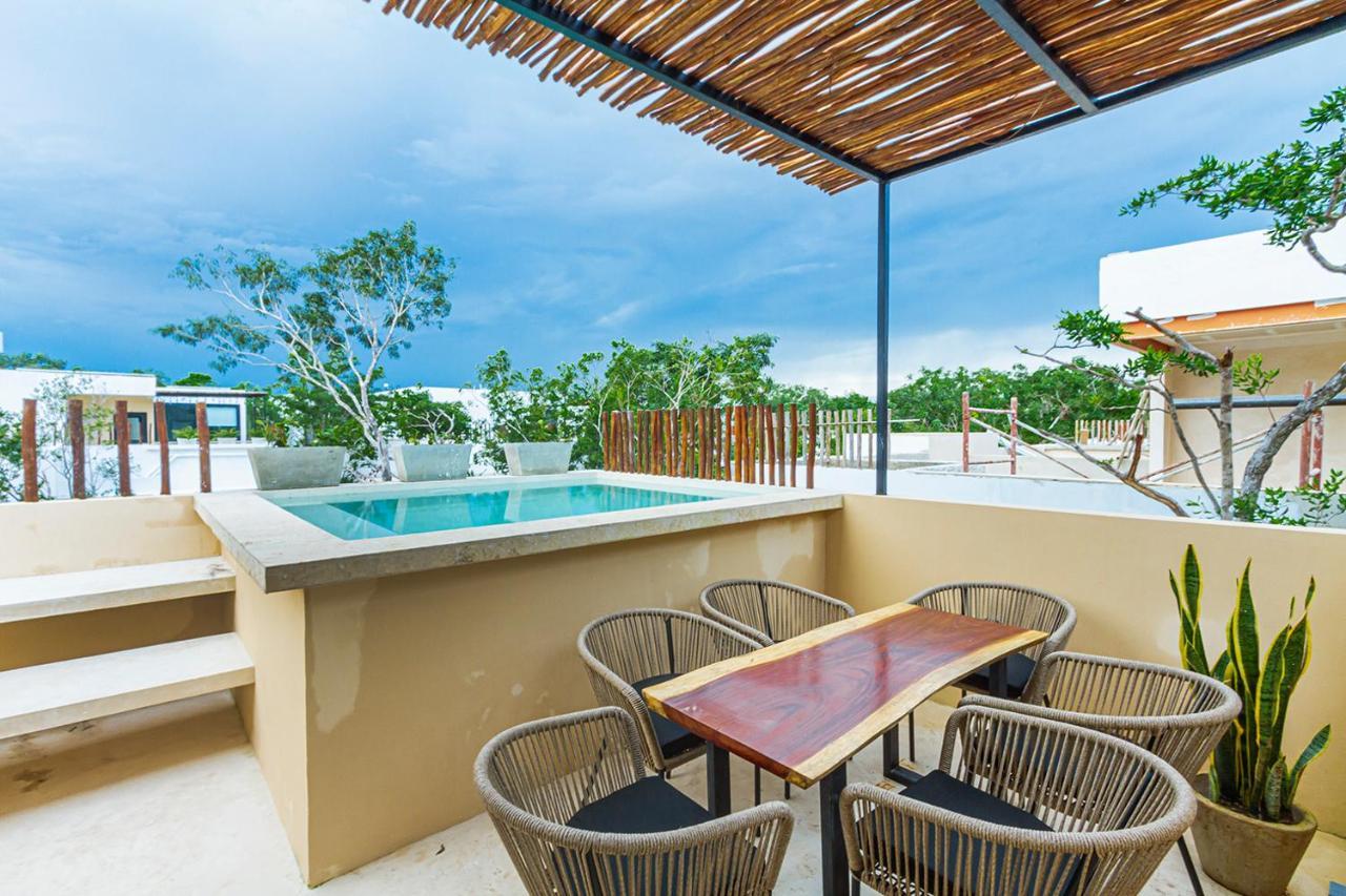 Amazing 3br & Private Patio With Pool In Mun 32 Tulum