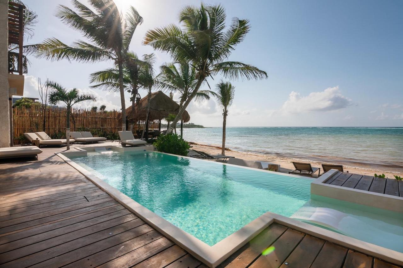 Tulumar Beachfront Luxury Villa- Full Service * Tulum