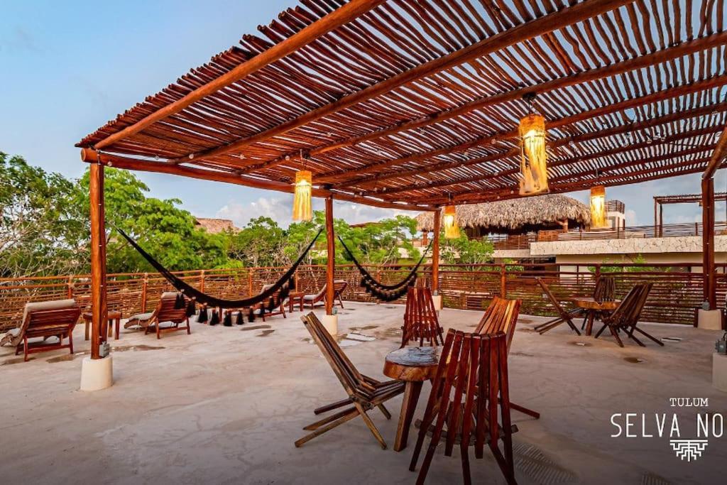 Private Rooftop Penthouse With Pool, Bbq & Jungle View Apartment Tulum