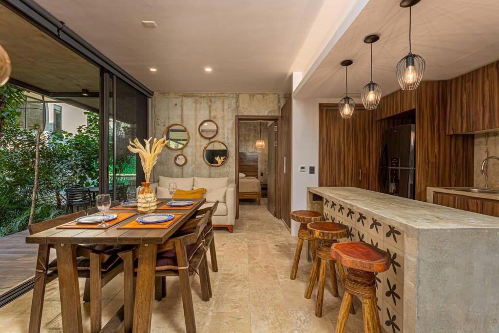 Apartment 2-bedroom With Cenote, Gym, Sauna, Ruins View