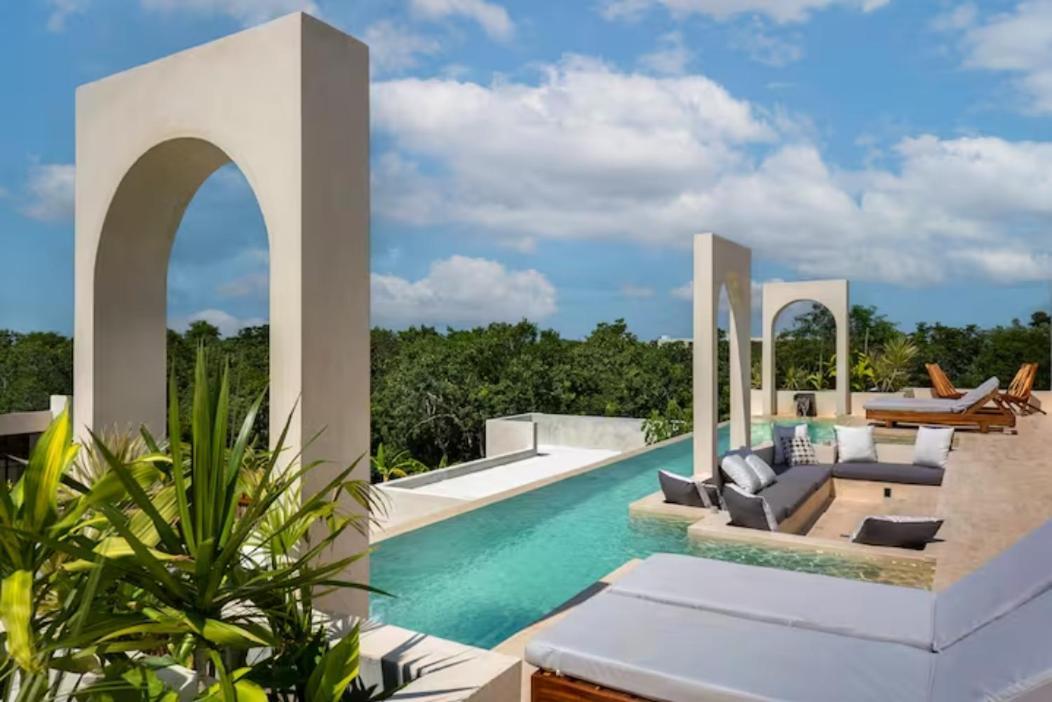 New Ph W/private Pool. Tulums #1 Roofop.200mb Wifi Apartment *