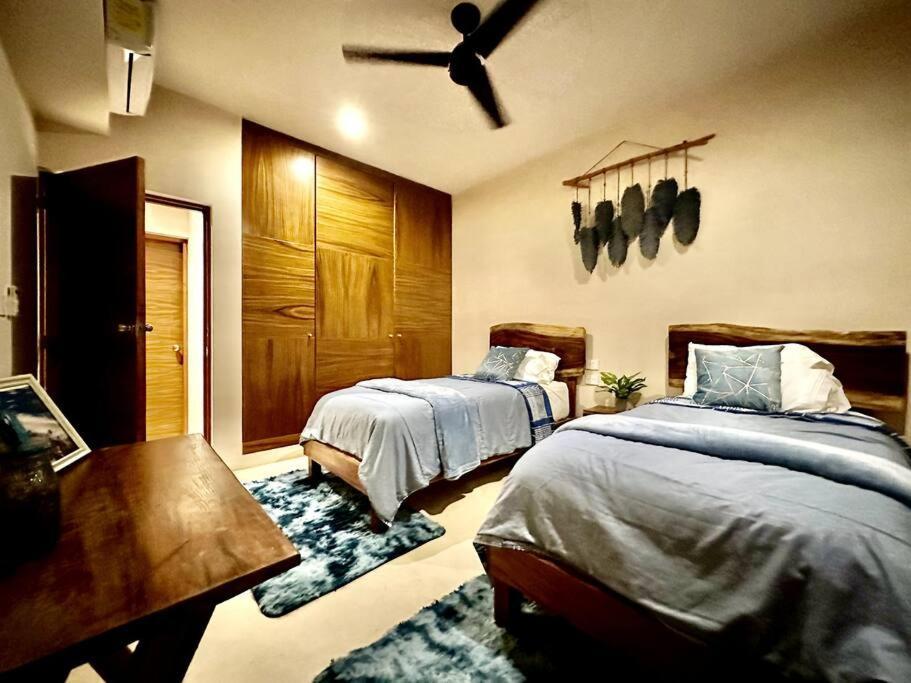 Apartment *tulum 2br W/ Pool, Gym, Security, Walk To Town Tulum