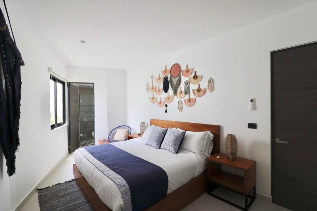 Amazing!! Ph 2 Bdrm + Private Rooftop &pool /aldea Zama Apartment