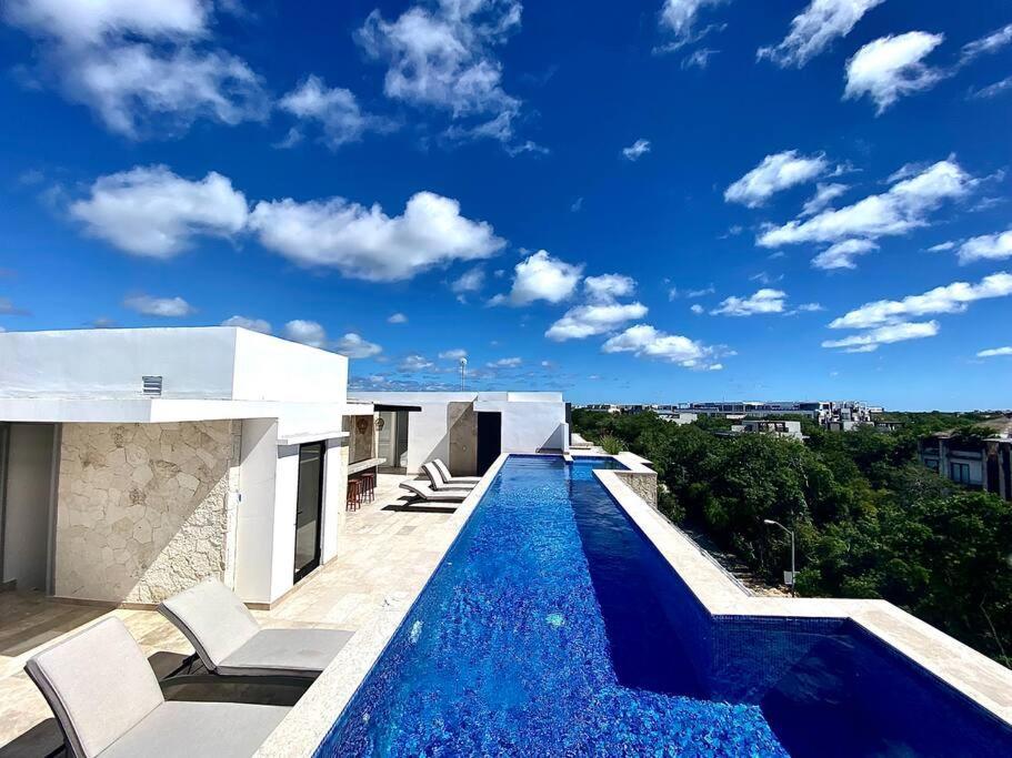 Apartment New Eco-chic Style For 6 @ Kaan Towers Aldea Zama