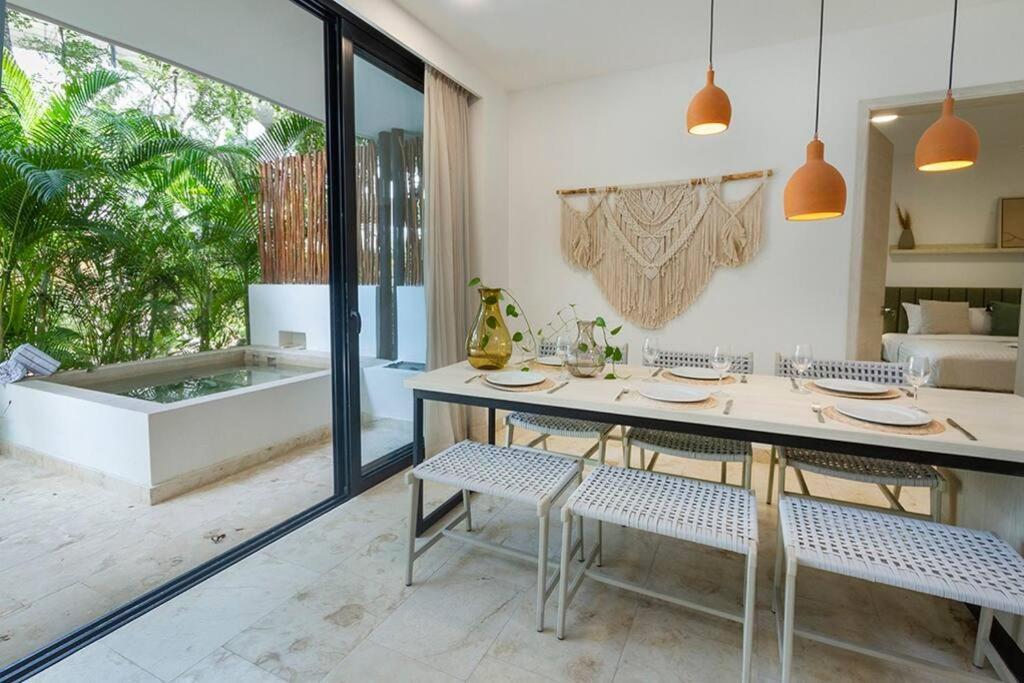 2 Bedroom + Private Pool And Roof Top Terrace Tulum