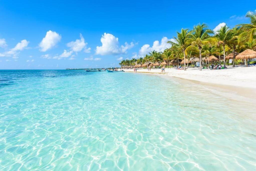 Zen Oasis Swim Up Pool W Tiki Hut Bar + Gym Tulum