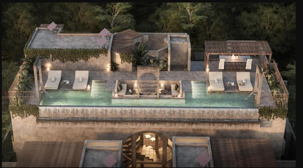 New Ph W/private Pool. Tulums #1 Roofop.200mb Wifi Apartment Tulum