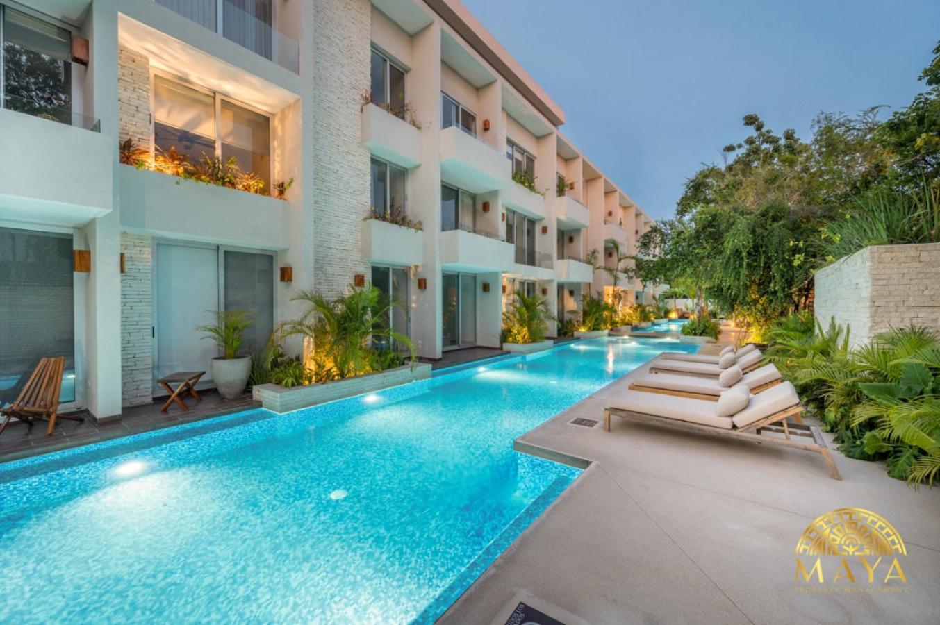 Nhoa 211c Lux 1br Pool View In Aldea Zama * Tulum