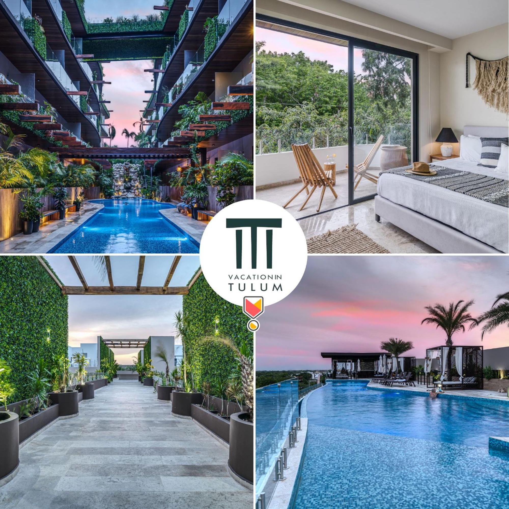 Apartment Fast-wifi Sunset With Rooftop And Pool Tulum