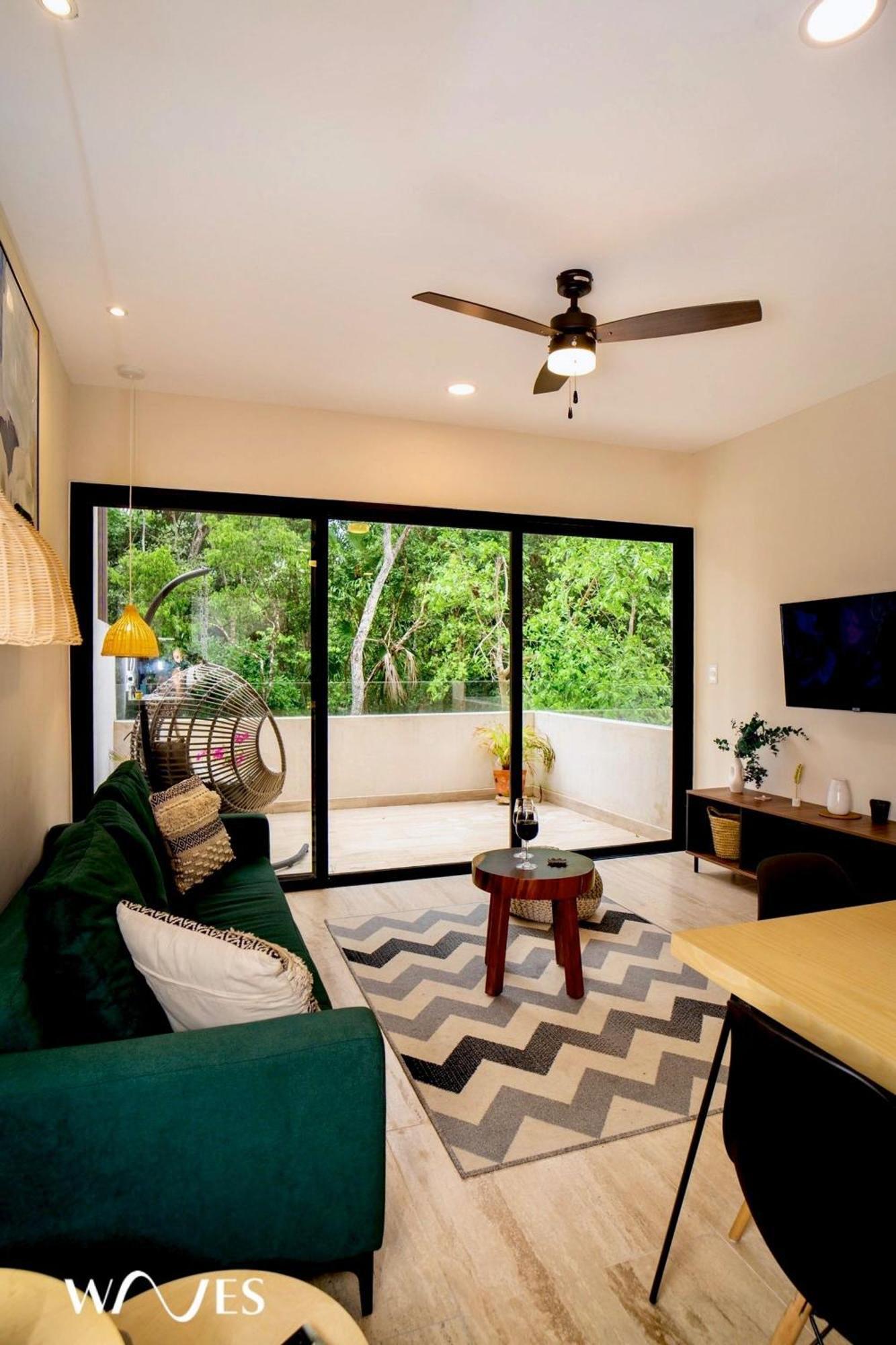 1 Rec. | Vista A La Jungla + Piscina Infinita + Amenidades Lx