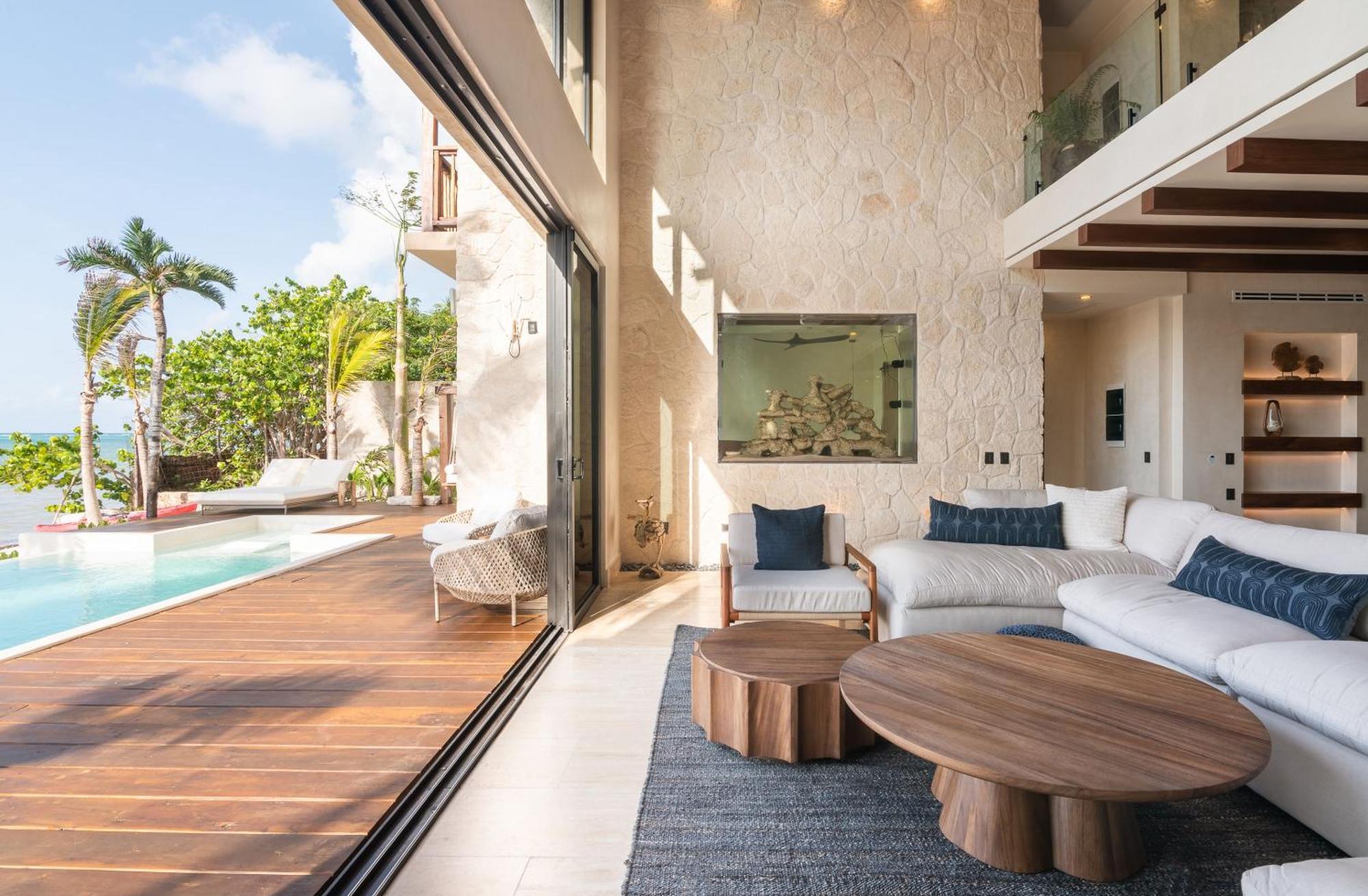 Tulumar Beachfront Luxury Villa- Full Service * Tulum