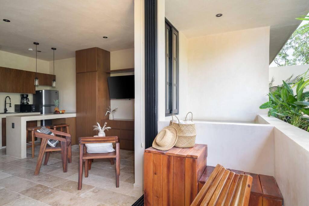 Apartamento Amazing Jungle Near Town 200mb Pool Tulum