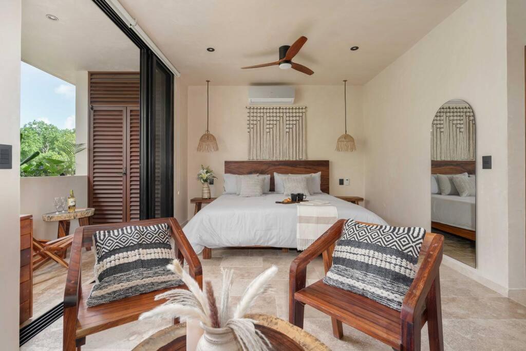 Amazing Jungle Near Town 200mb Pool Apartment Tulum