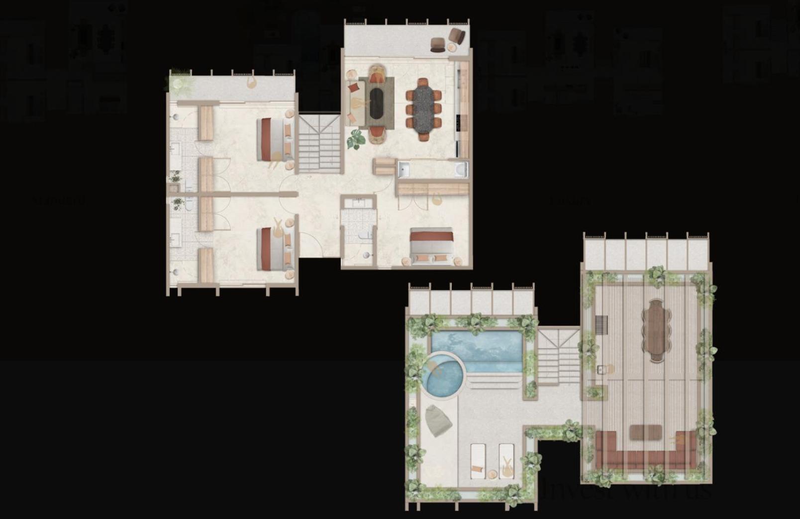 Apartment Heavenly 3br Ph W Private Pool, Gym, Yoga Class Tulum