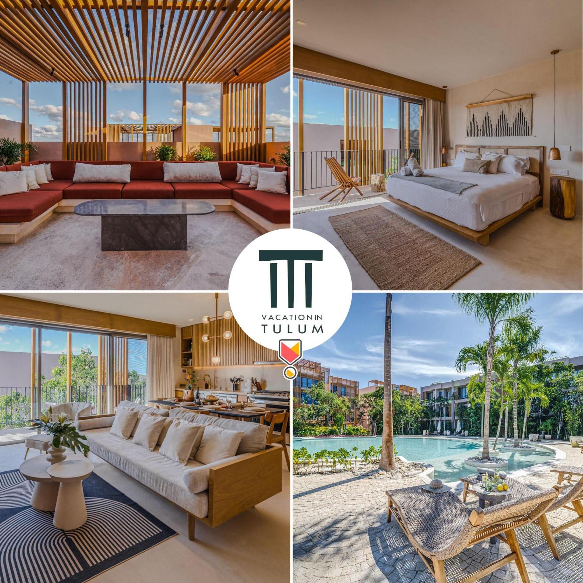 Heavenly 3br Ph W Private Pool, Gym, Yoga Class Tulum