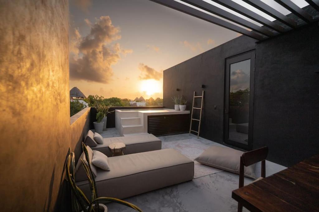 Luxury Twin Villas, 4 Private Pools, 2 Rooftops, Bbq, Near * Tulum