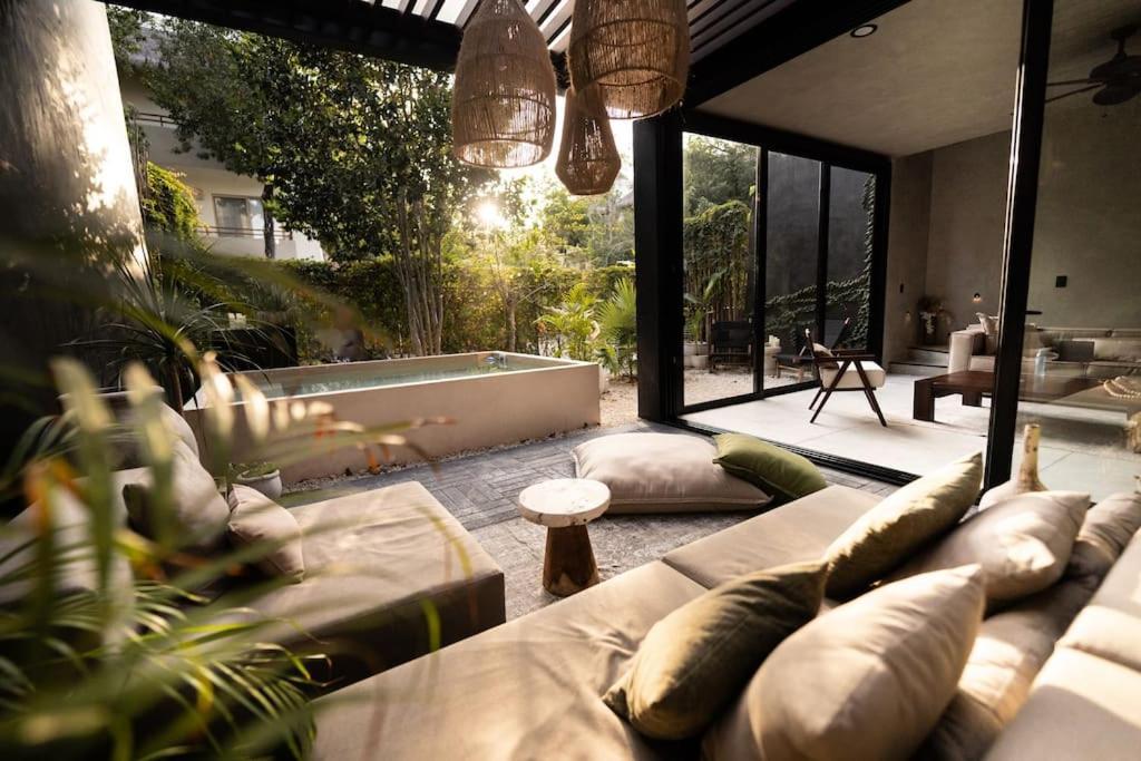 Luxury Twin Villas, 4 Private Pools, 2 Rooftops, Bbq, Near * Tulum