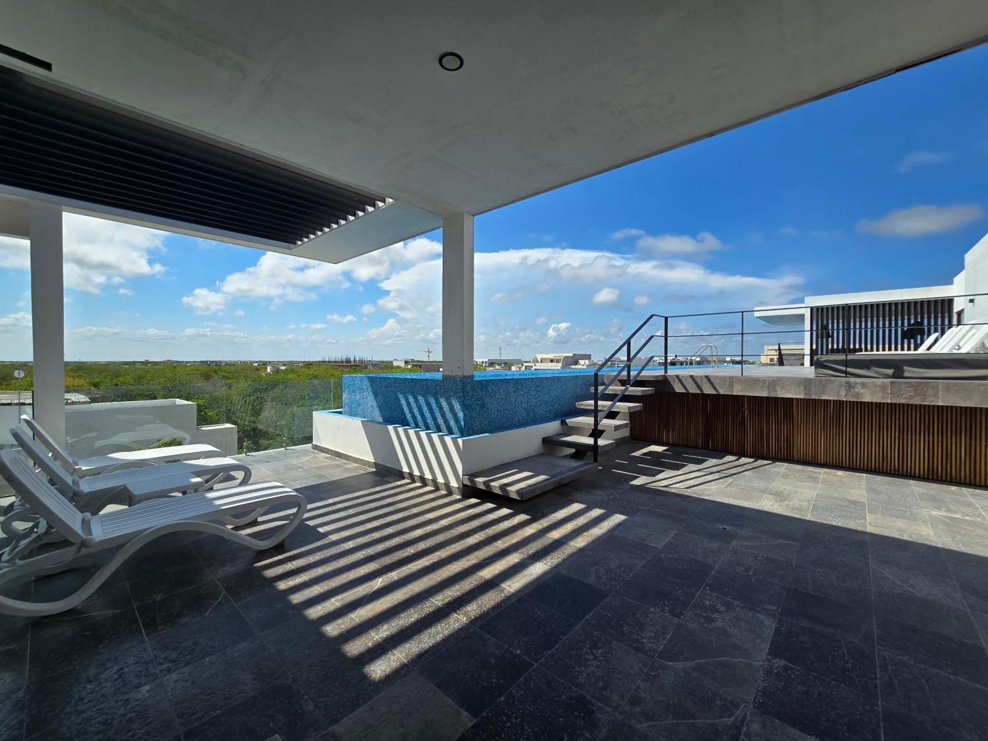 Cozy Aldea Zama Wifi Alberca Apartment