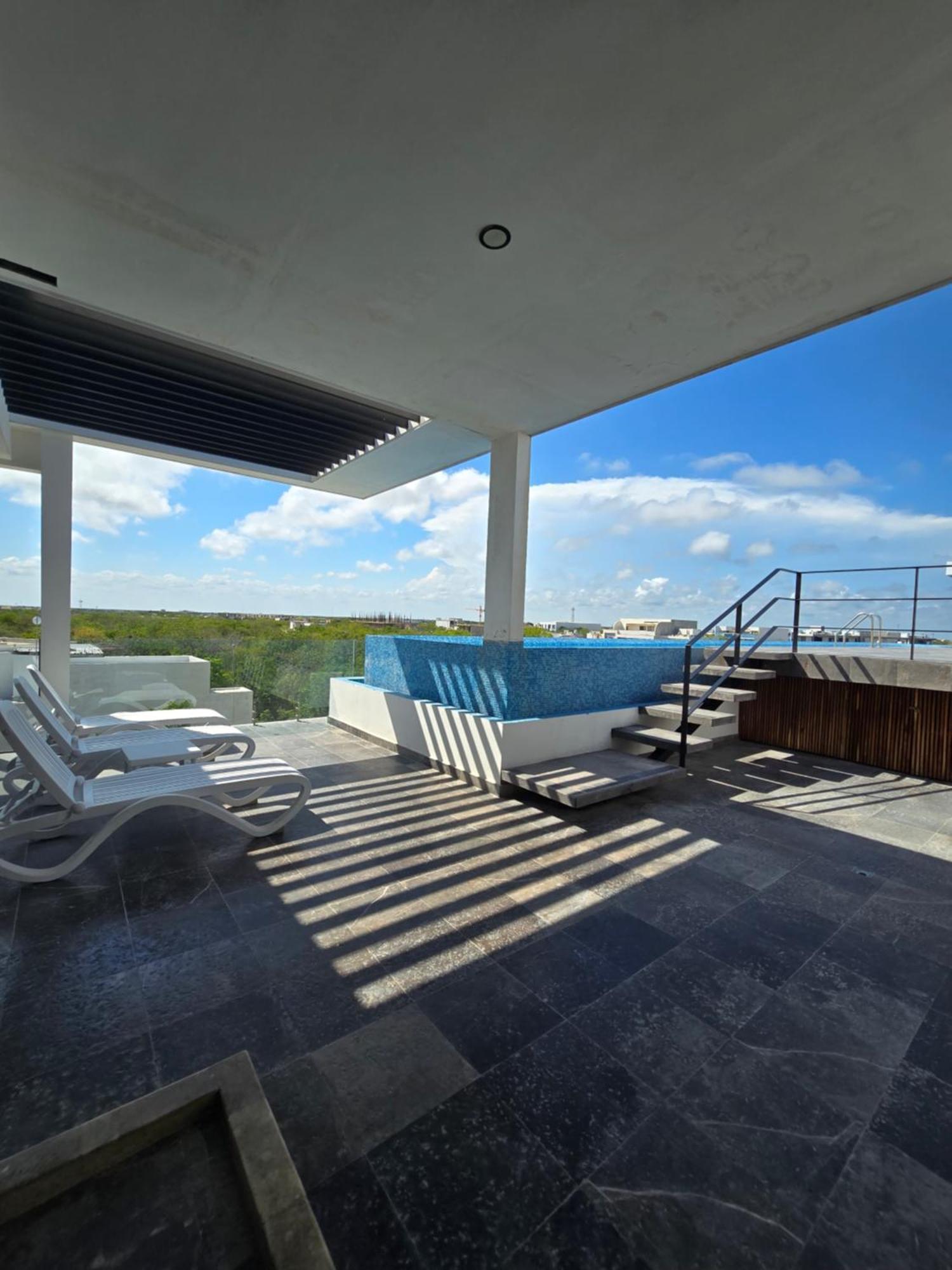 Cozy Aldea Zama Wifi Alberca Apartment