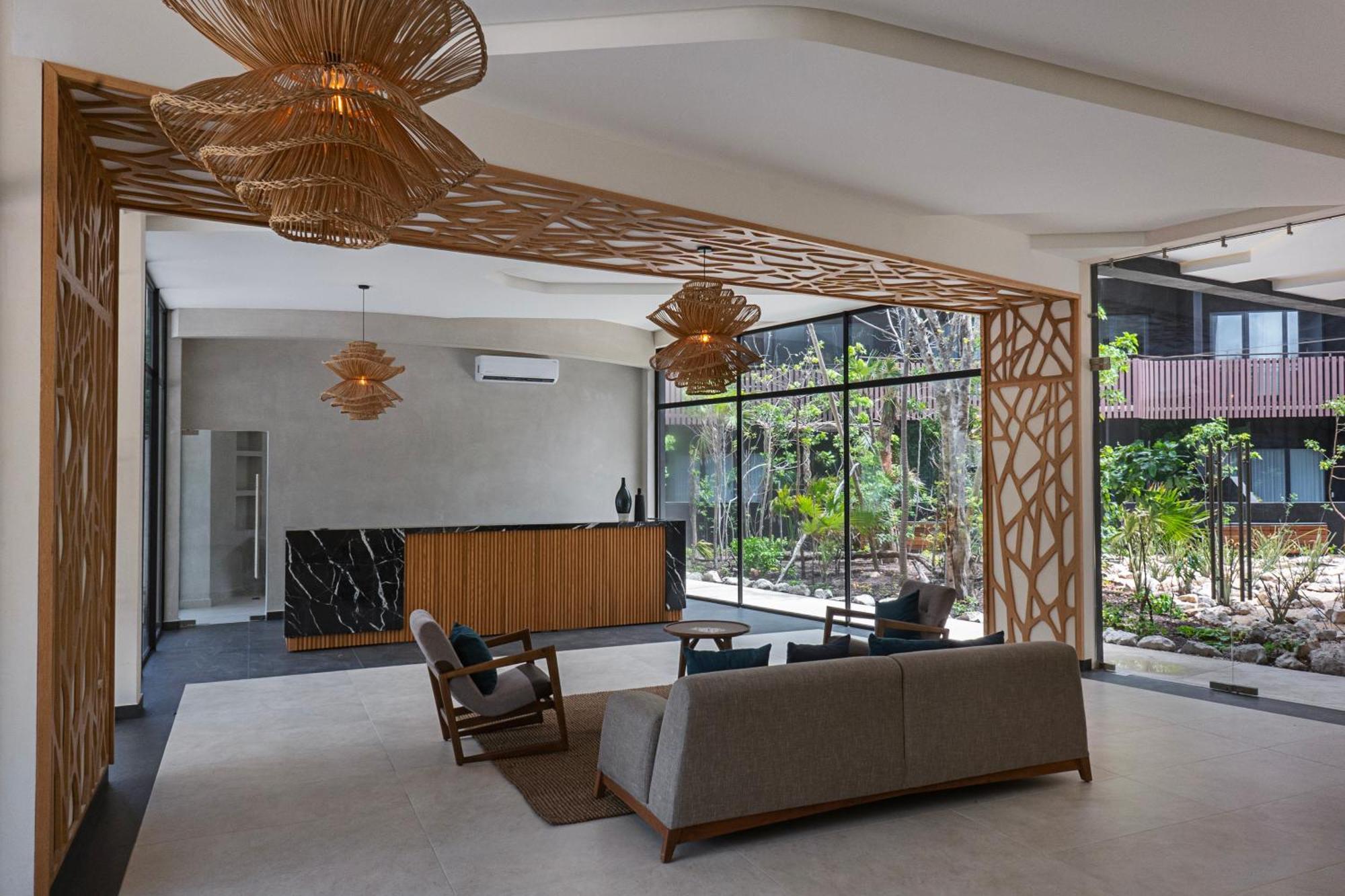 New 1br Zone Rooftop Wpool And Concierge Apartamento Tulum