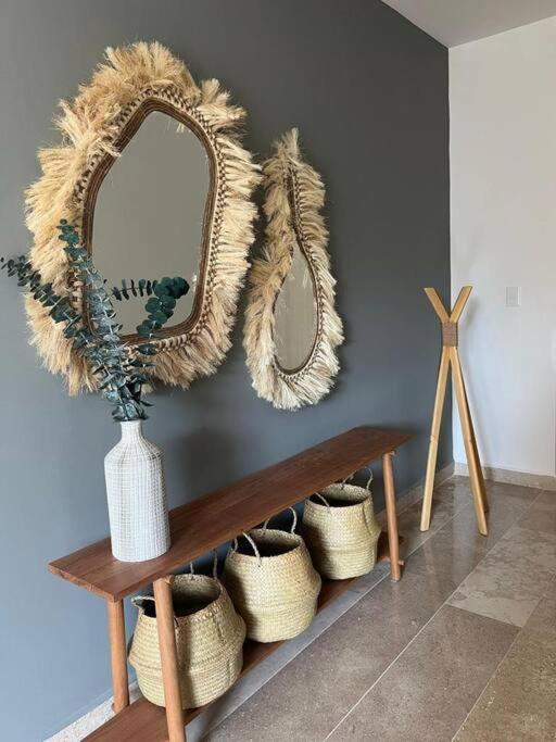 Apartment De Lujo 2 Con Balcon Aldea Zama *