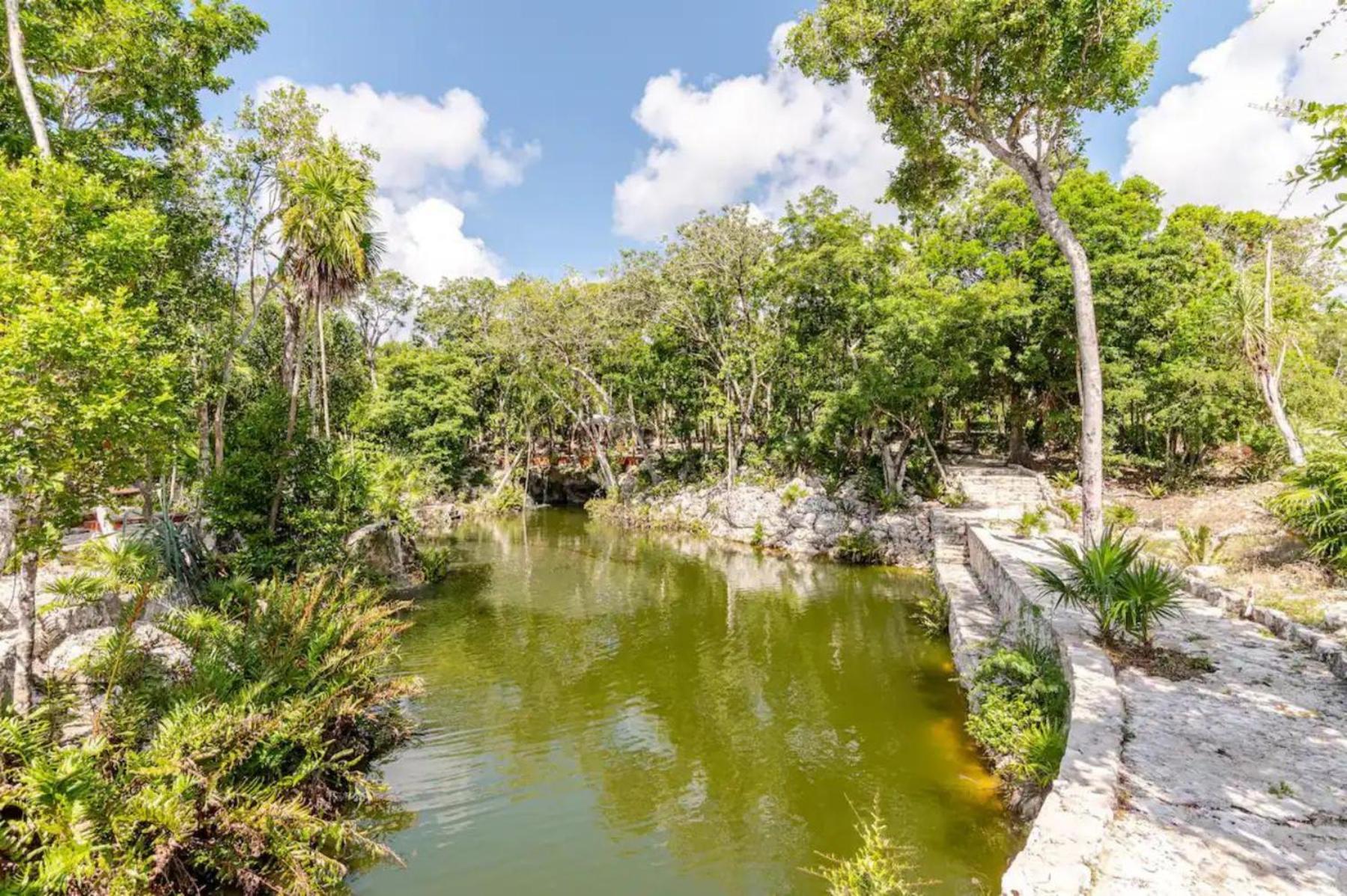 Departamento 6, Country Home, Con Muelle De Pesca, Club De Playa, Alberca, Cenote Y Campo De Golf, Contrata Day Pass Bahia Principe * Tulum