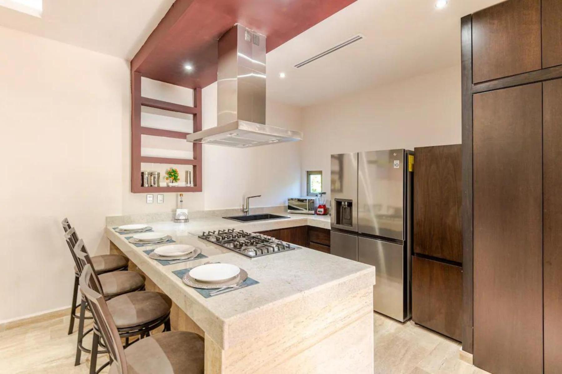 Departamento 6, Country Home, Con Muelle De Pesca, Club De Playa, Alberca, Cenote Y Campo De Golf, Contrata Day Pass Bahia Principe Apartment *