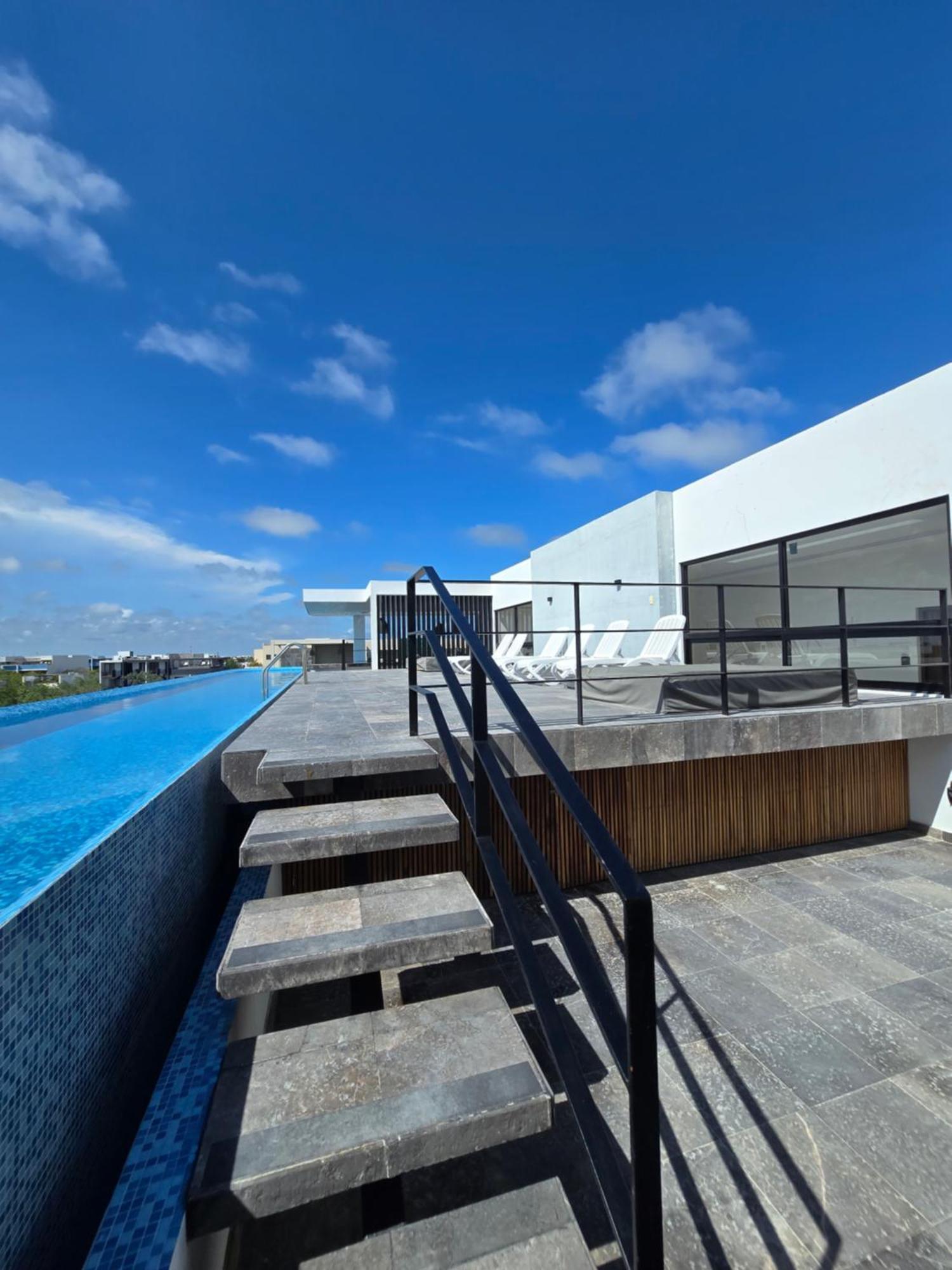 Cozy Aldea Zama Wifi Alberca Apartment