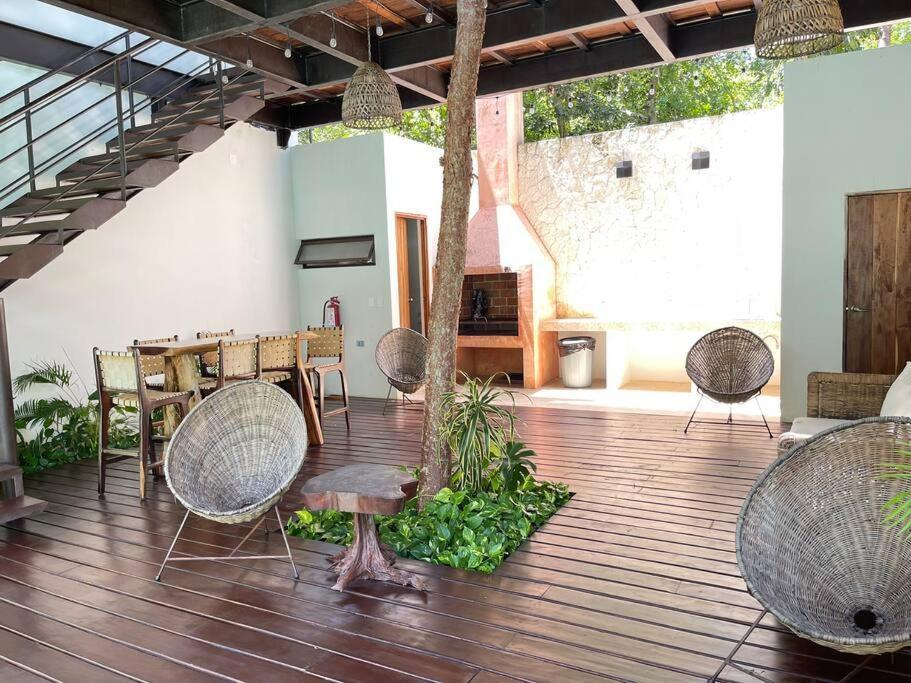 Caracol Garden In Forest Nook Apartment Tulum