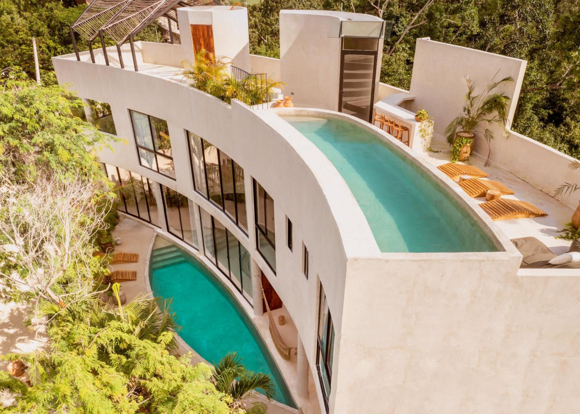 Villa Majestic Jungle With 2 Pools & Rooftop Bbq Tulum