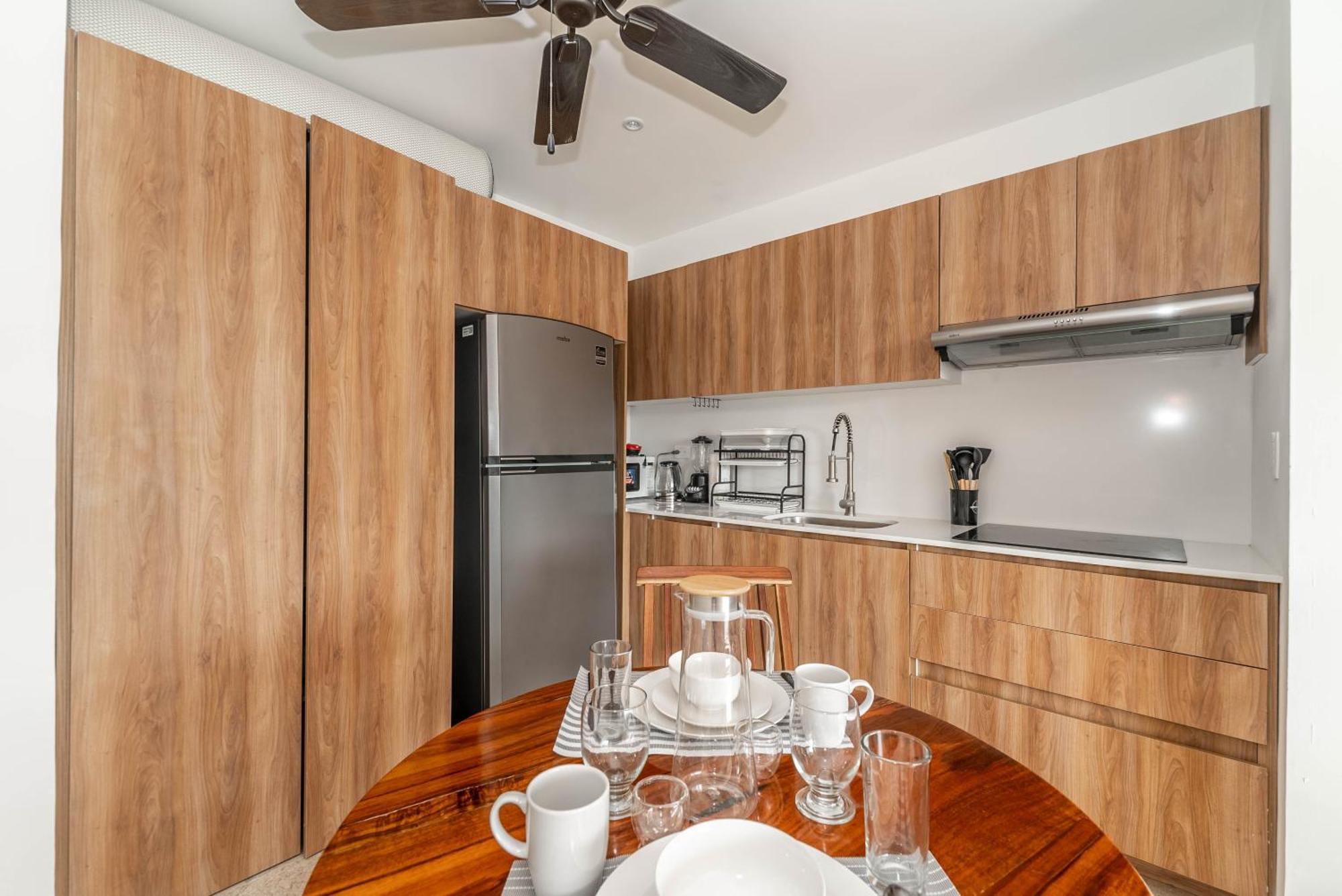 King With Balcony, Rooftop Pool In Aldea Zama, Holiday home