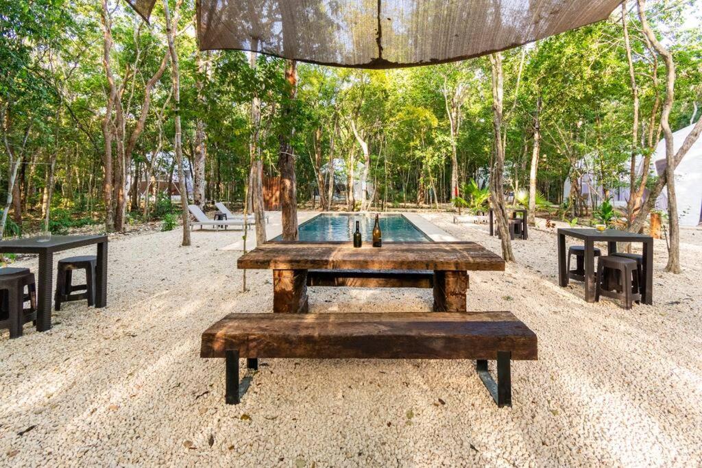 Glamping Mayan Glam Luxury tent Tulum