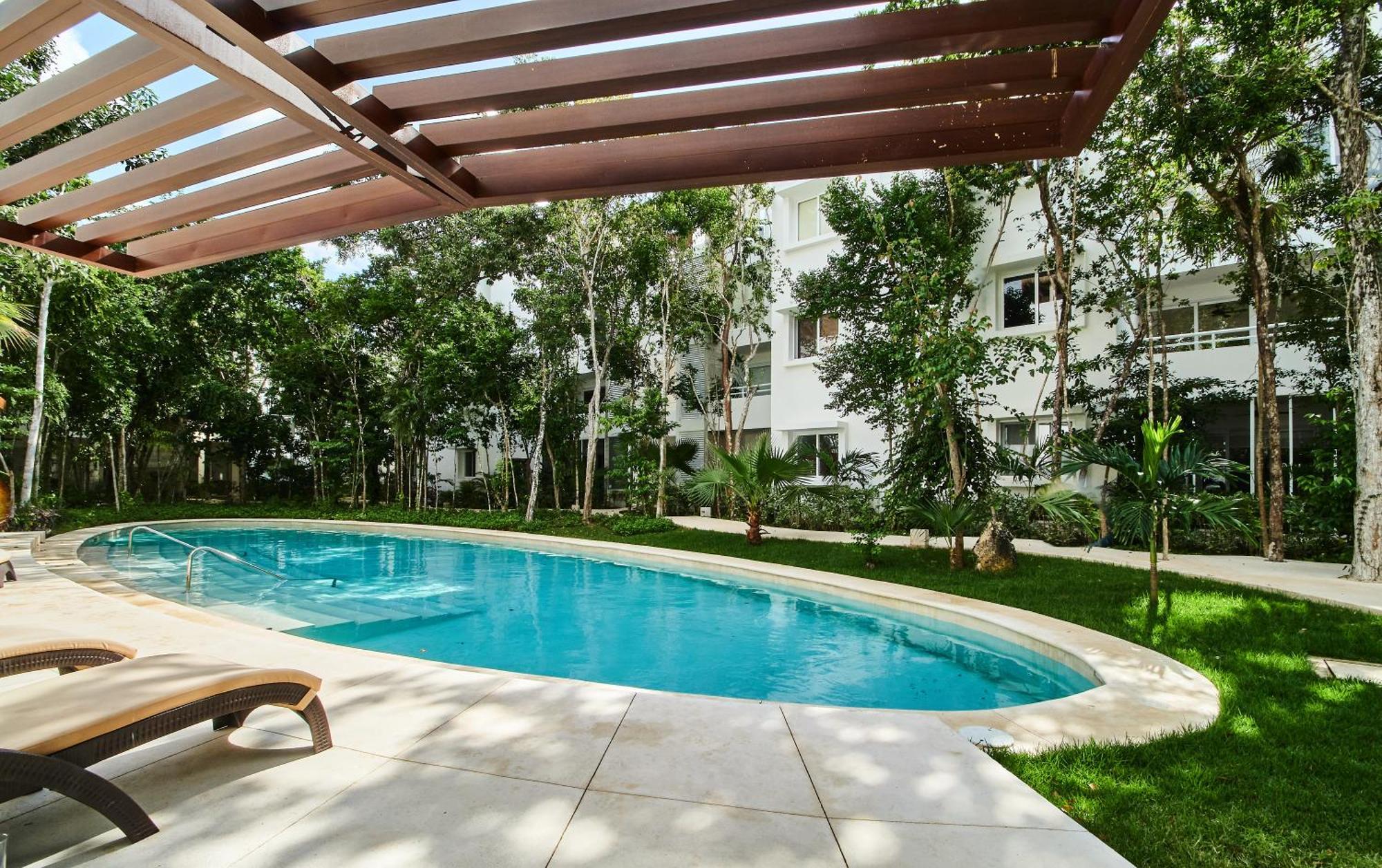 2br 2ba With 2 Pools, Gym, Yoga Deck And Bbq Grill * Tulum