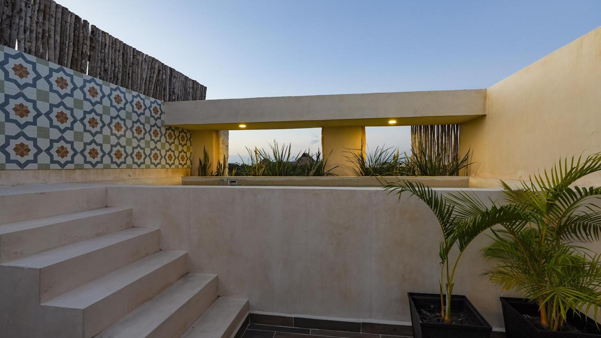 Apartment Sunset Serenity - Amply Private Terrace & Pool & Gym & Club Access