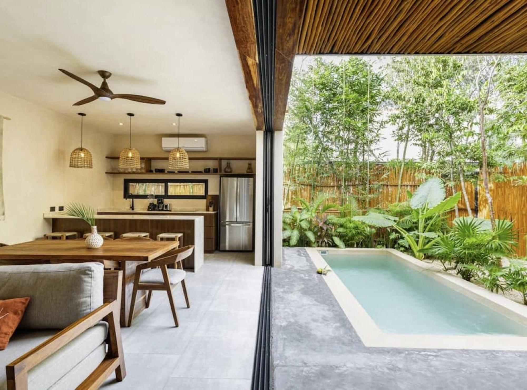 Villa 2 Bedroom Deluxe With Private Pool & Grill Atman 110 Tulum